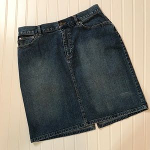 Lauren Jeans CO. Jean Skirt Size 10